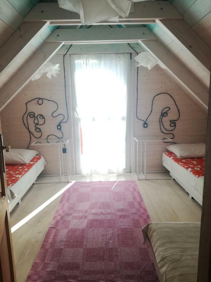 Domek Skandynawski Sarbinowo Kültér fotó